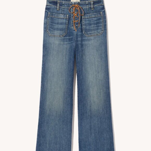 Nili Lotan Florence Lace Up Jean - Picture 5 of 5